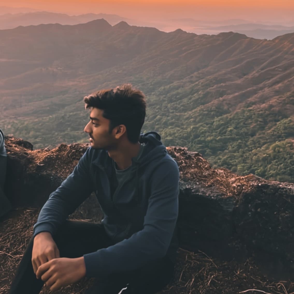 Mountain trekking